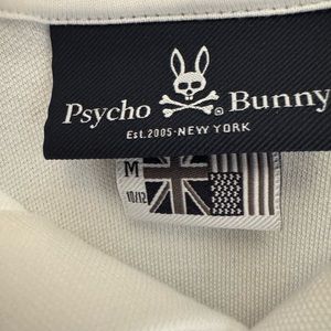 Boys psycho bunny polo shirt medium